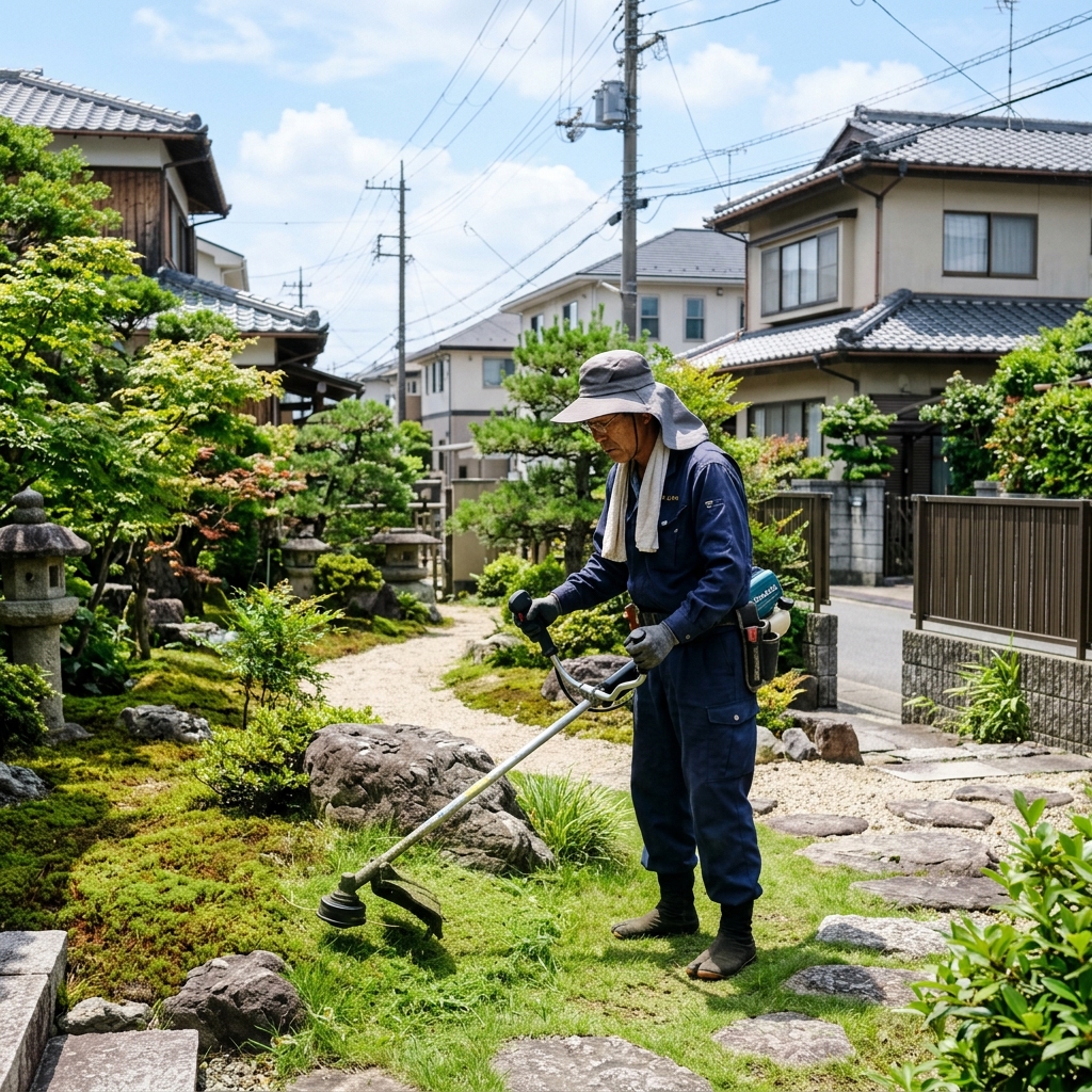 草刈り・除草作業風景